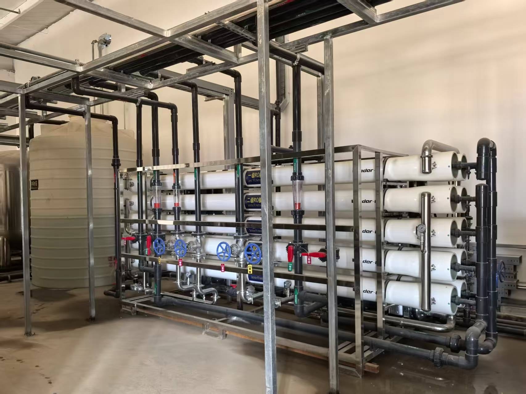 原水浑浊，余氯，电导率高怎么处理？